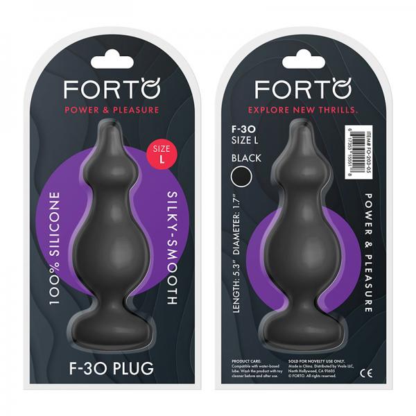 Forto F-30: Pointer Lg Black - Anal Toys - www.Coyha.com