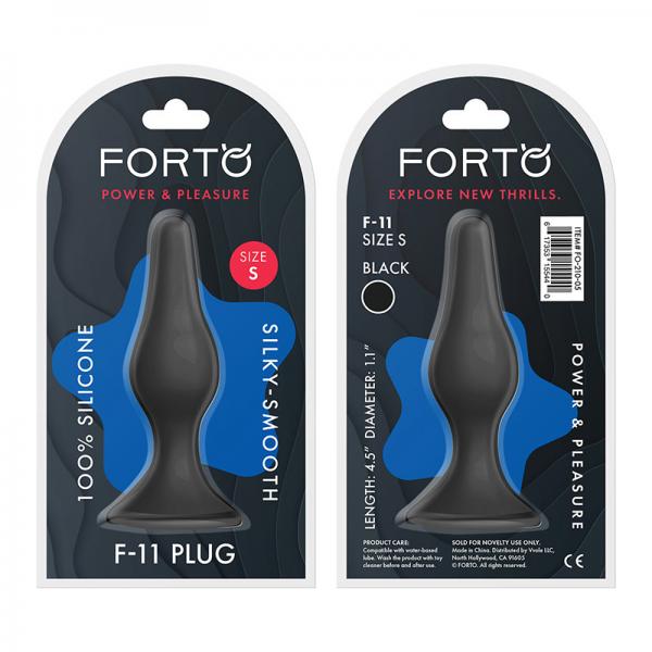 Forto F-11: Lungo Sm Black - Anal Toys - www.Coyha.com