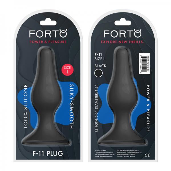 Forto F-11: Lungo Lg Black - Anal Toys - www.Coyha.com