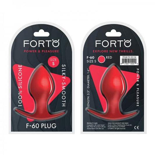 Forto F-60: Spade Sm Red - Anal Toys - www.Coyha.com