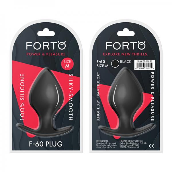 Forto F-60: Spade Med Black - Anal Toys - www.Coyha.com