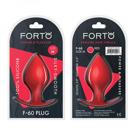 Forto F-60: Spade Med Red - Anal Toys - www.Coyha.com