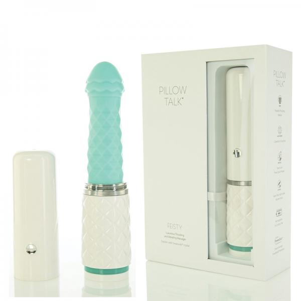 Pillow Talk Feisty Teal - Vibrators - www.Coyha.com