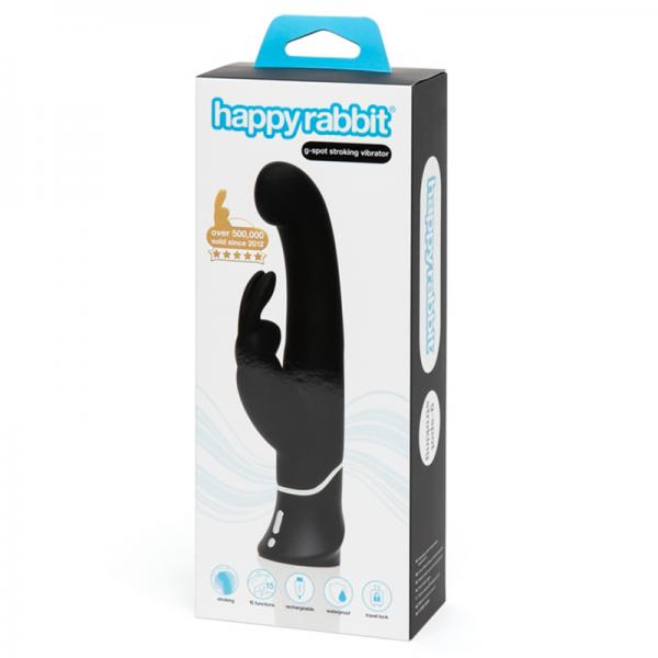 Happy Rabbit G-spot Stroker Black - Vibrators - www.Coyha.com