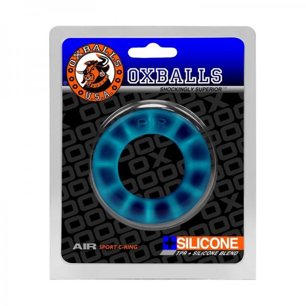 Oxballs Air Airflow Cockring O/s Space Blue - Men's Toys - www.Coyha.com