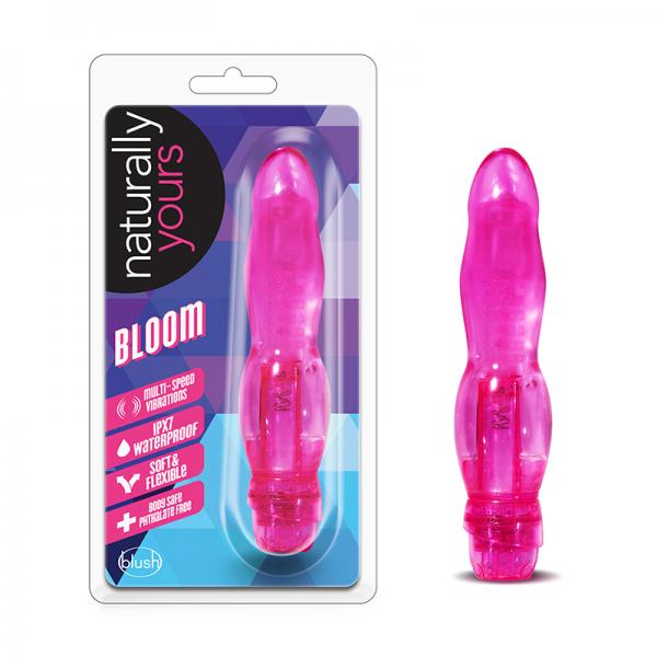 Naturally Yours Bloom Flexible Vibrator - Pink - Vibrators - www.Coyha.com