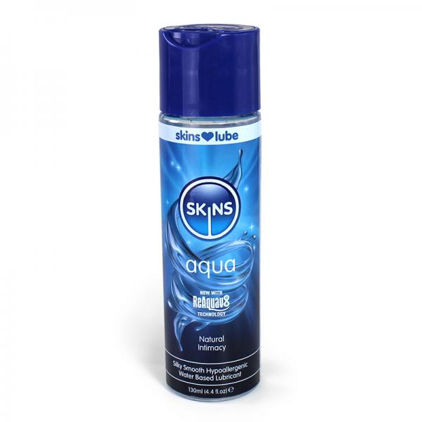 Skins Aqua Water-based Lubricant 4 Oz. - Lubes & Lotions - www.Coyha.com