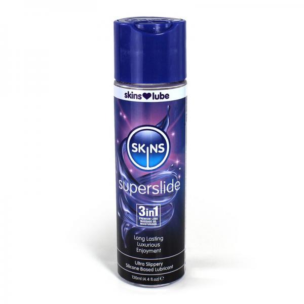 Skins Superslide Silicone Lubricant 4 Oz. - Lubes & Lotions - www.Coyha.com