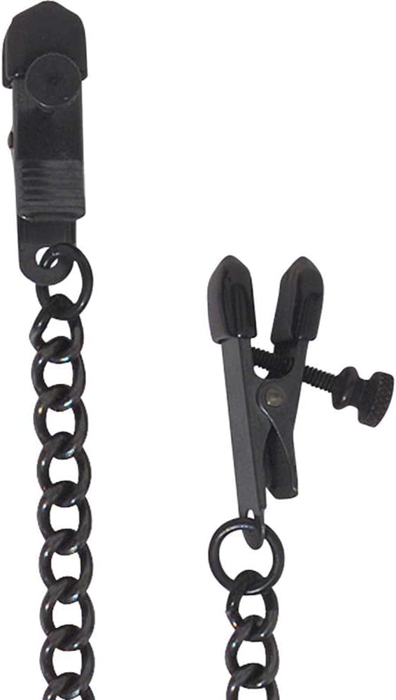 Spartacus Classic Adjustable Nipple Clamp (black) - Bondage - www.Coyha.com