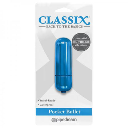 Classix Pocket Bullet Blue - Vibrators - www.Coyha.com