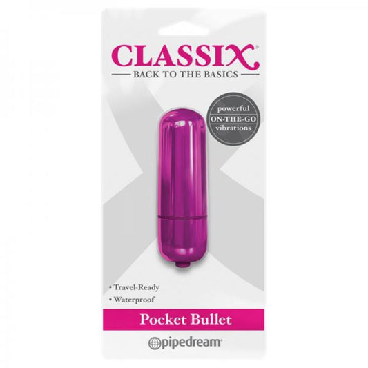 Classix Pocket Bullet Pink - Vibrators - www.Coyha.com