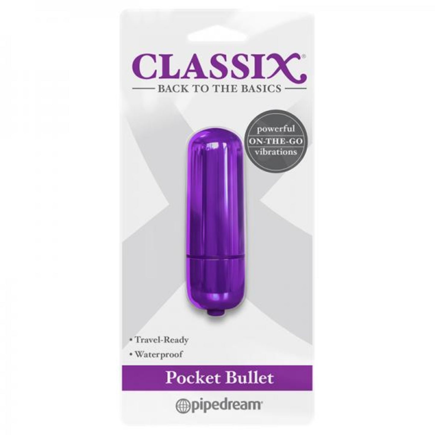 Classix Pocket Bullet Purple - Vibrators - www.Coyha.com