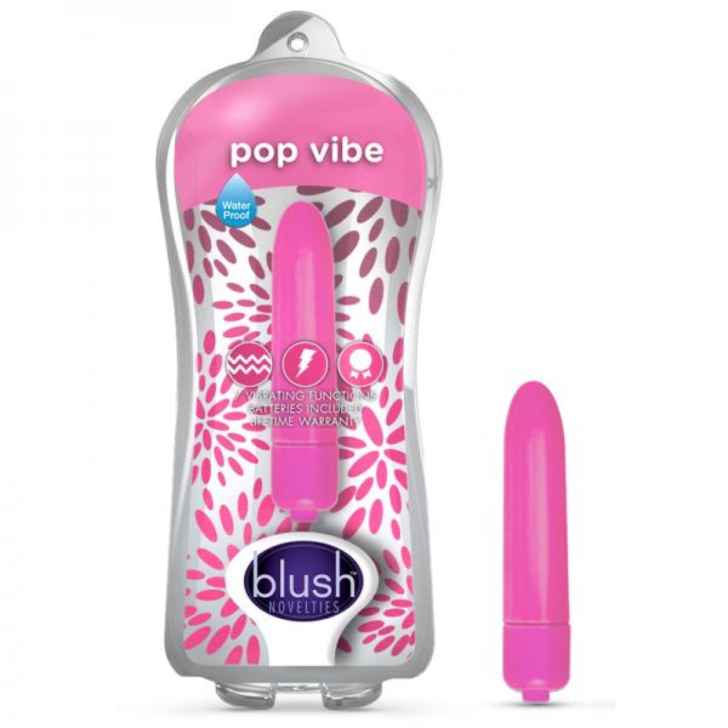 Cotton Candy Pink Pop Bullet Vibrator - Vibrators - www.Coyha.com