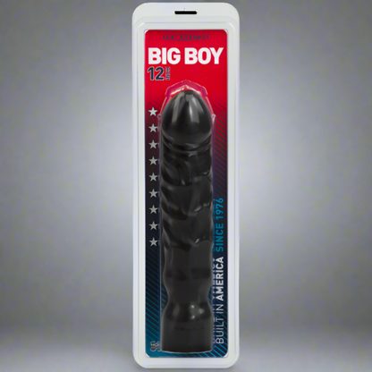 Doc Johnson Black What A Big Boy Dong 12 Inch Dildo - Dildos - www.Coyha.com