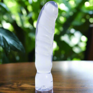 Doc Johnsons Crystal Jellies Big Boy 12 Inch Dildo Clear - Dildos - www.Coyha.com