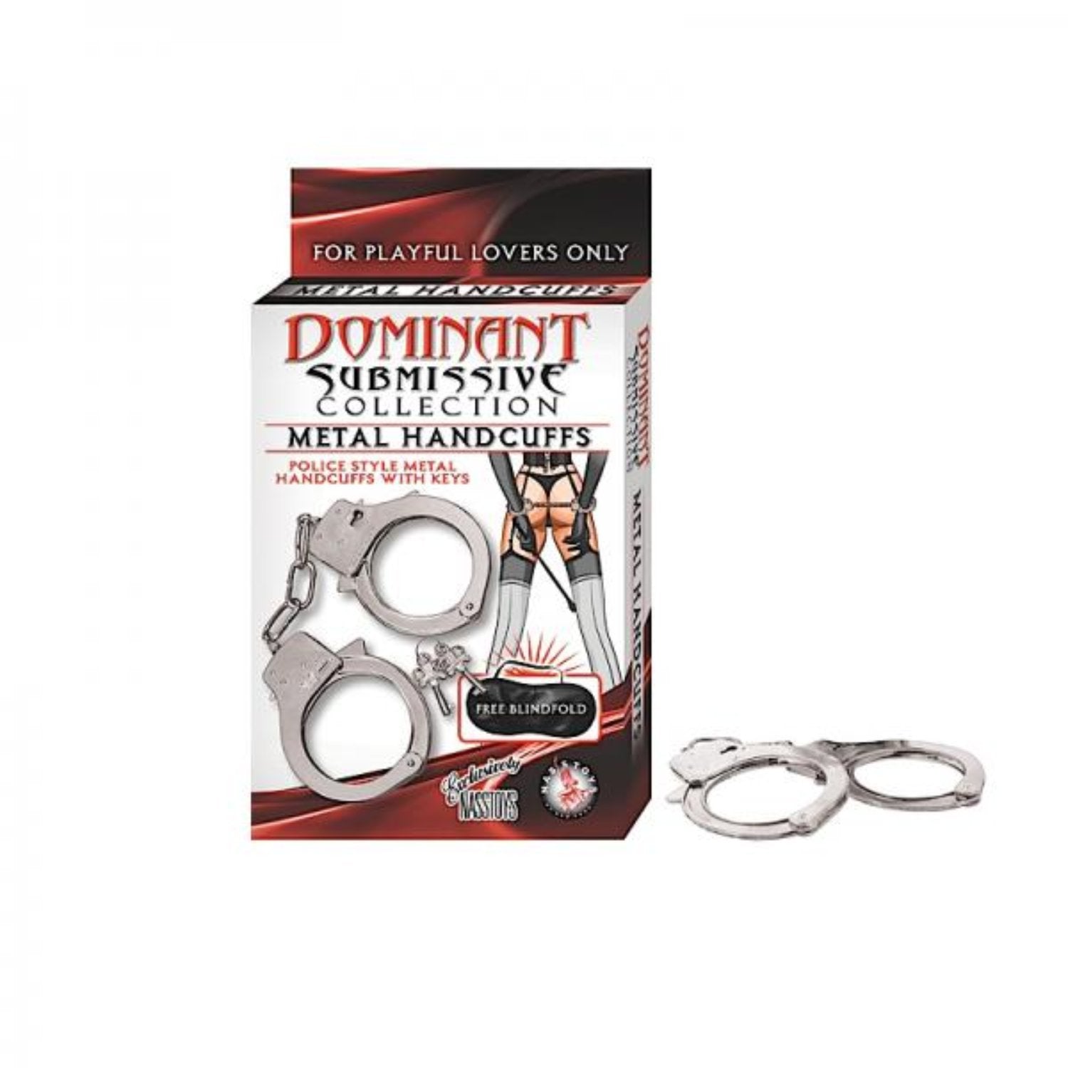 Dominant Submissive Metal Handcuffs - Bondage - www.Coyha.com