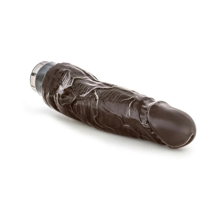 Dr. Skin #14 Chocolate 8 Inch Vibrator Vibrators - www.Coyha.com