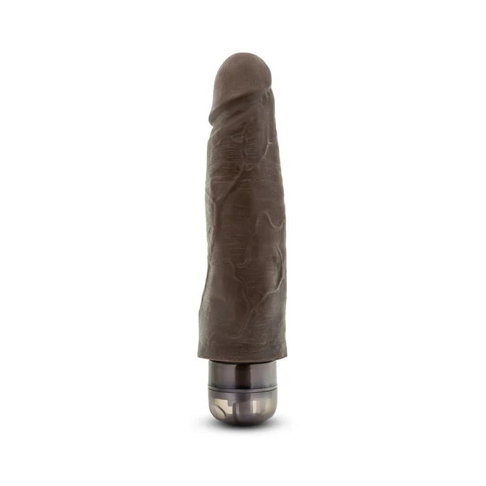 Dr. Skin #14 Chocolate 8 Inch Vibrator Vibrators - www.Coyha.com