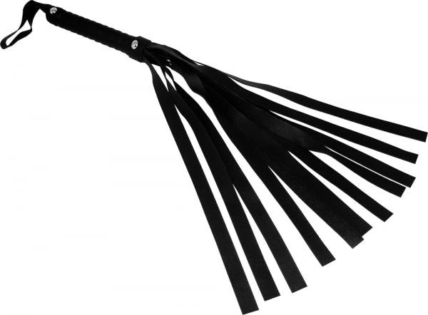 Faux Leather Flogger Black - Bondage - www.Coyha.com