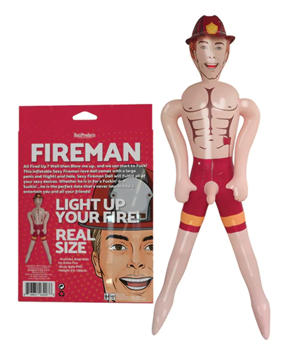 Fireman - Inflatable Sex Doll - Men's Toys - www.Coyha.com