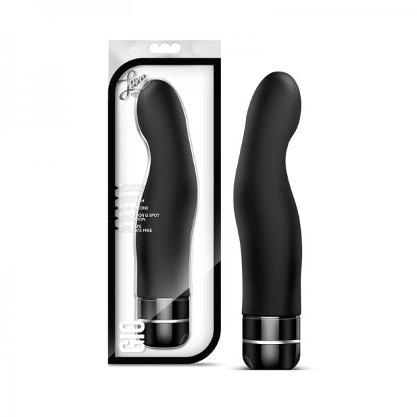 Go Gio Black Luxe 8 Inch G-spot Vibrator - Vibrators - www.Coyha.com