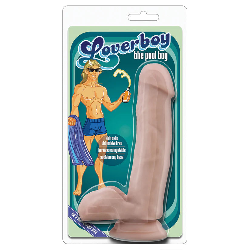 Loverboy The Pool Boy 7 Inch Dildo - Dildos - www.Coyha.com