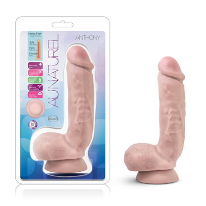 Make Me Blush Anthony 8.5 Inch Dildo Beige - Dildos - www.Coyha.com