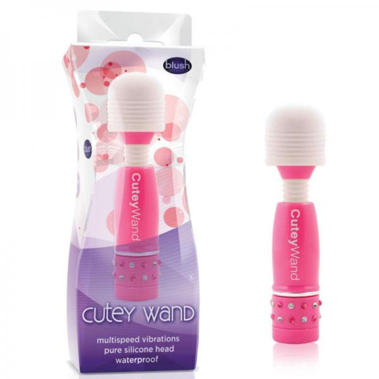 Make Me Blush Cutey Wand (pink) - Vibrators - www.Coyha.com