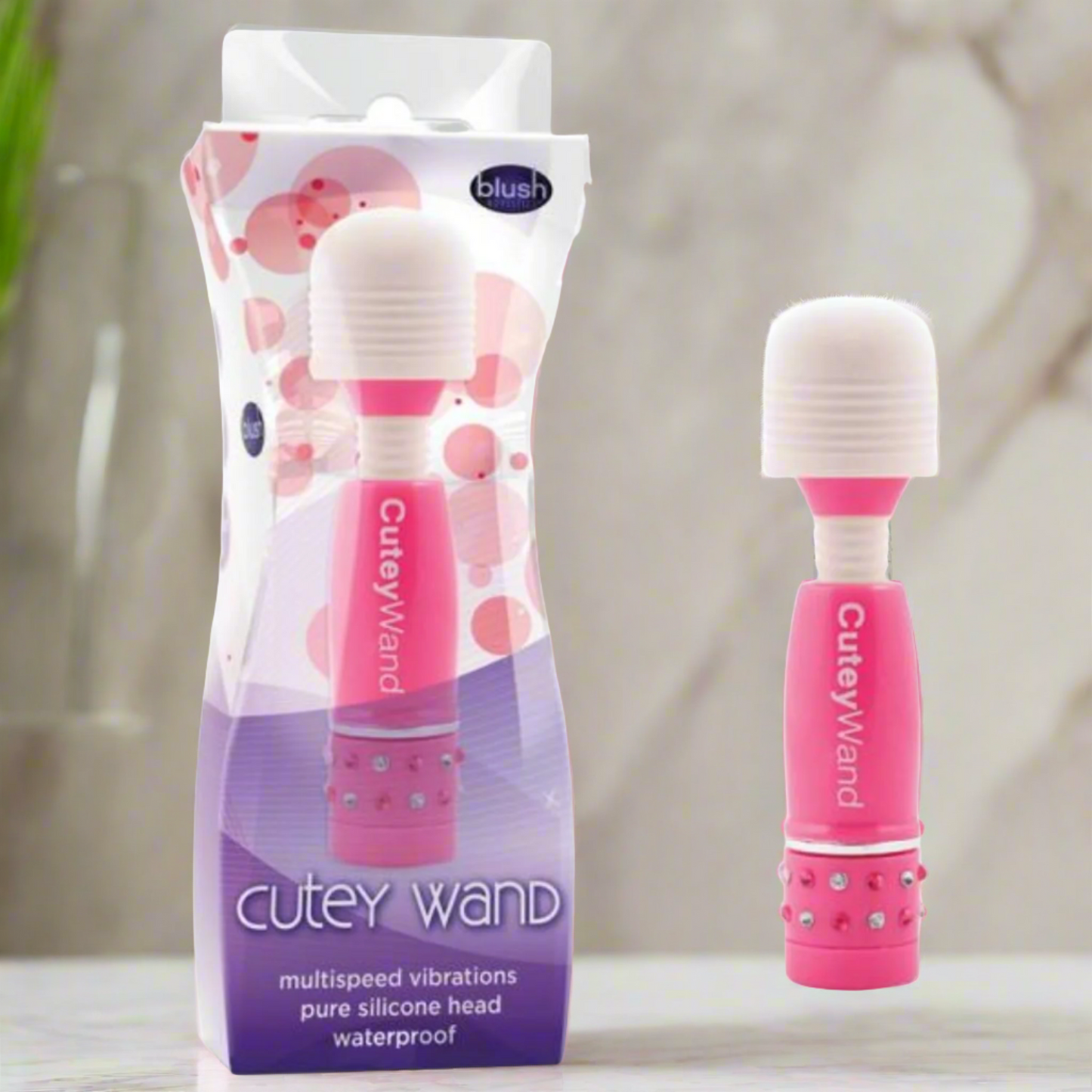 Make Me Blush Cutey Wand (pink) - Vibrators - www.Coyha.com