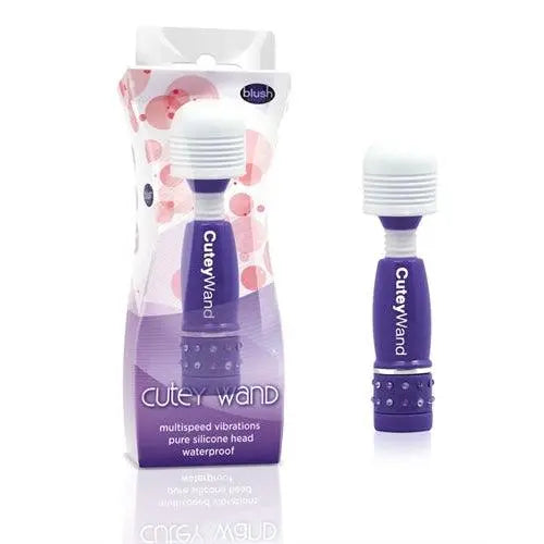 Make Me Blush Cutey Wand (purple) - Vibrators - www.Coyha.com