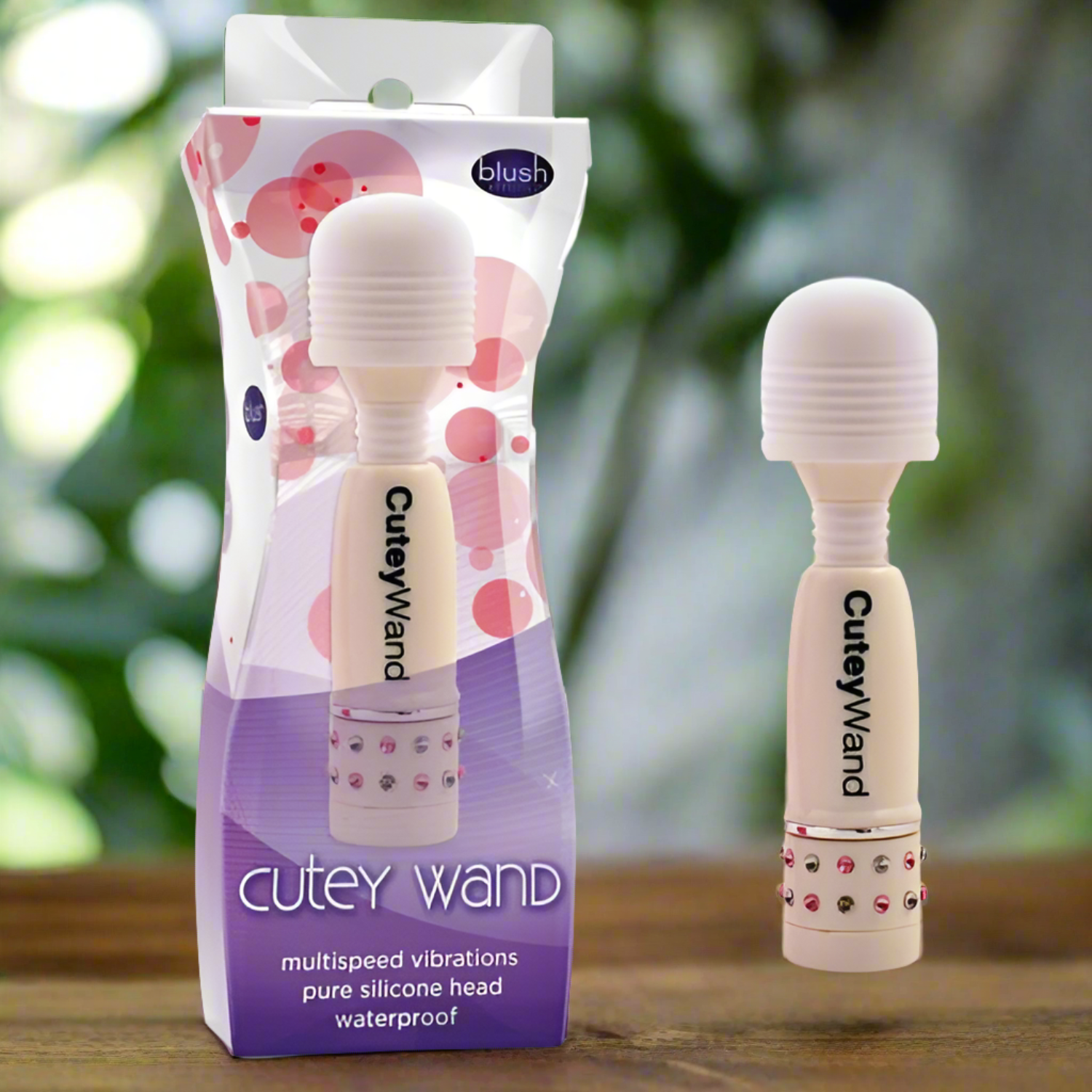 Make Me Blush Cutey Wand (white) - Vibrators - www.Coyha.com