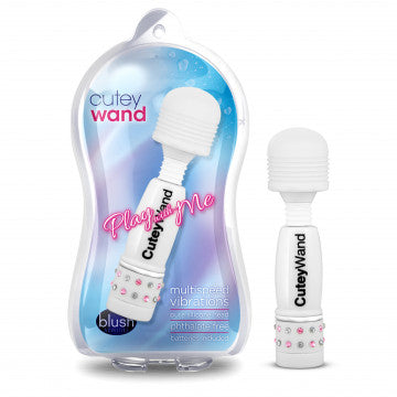 Make Me Blush Cutey Wand (white) - Vibrators - www.Coyha.com