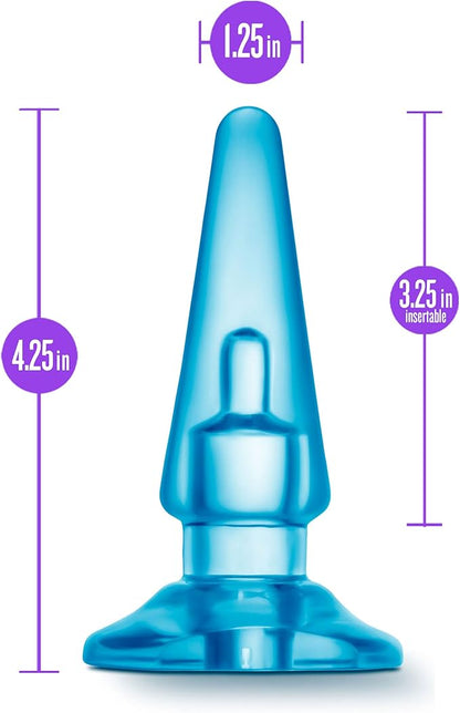 Make Mine Sassy Anal Butt Plug (blue) - Anal Toys - www.Coyha.com