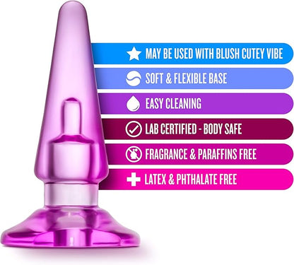 Make Mine Sassy Anal Butt Plug (pink) - Anal Toys - www.Coyha.com