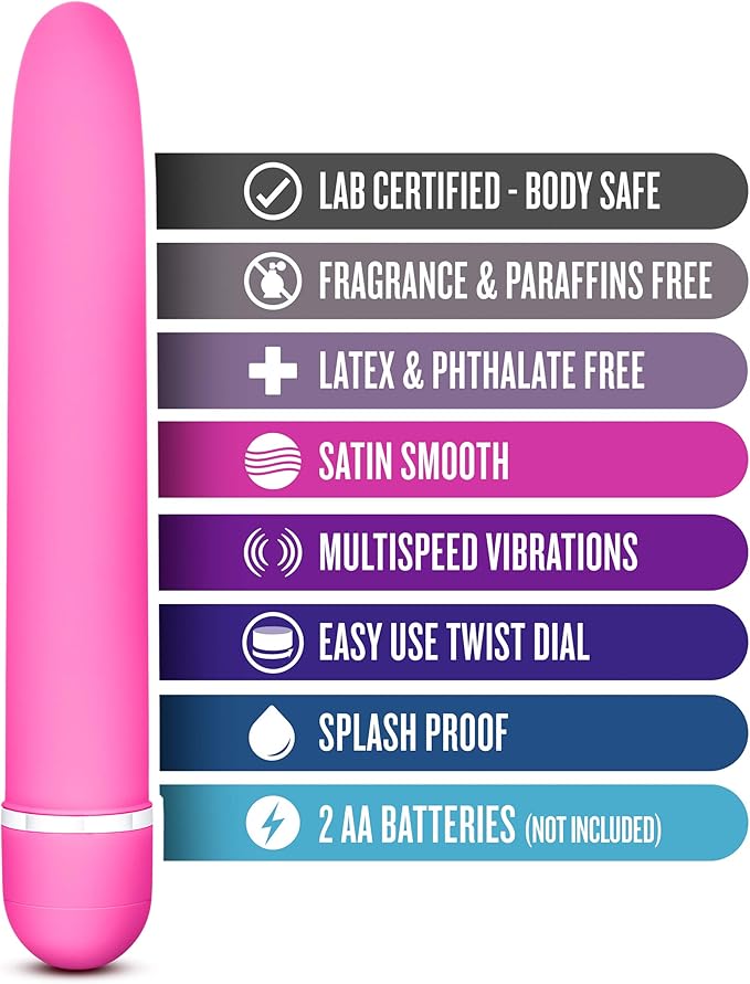 Pink Rose Luxuriate 7 Inch Bullet Vibrator - Vibrators - www.Coyha.com