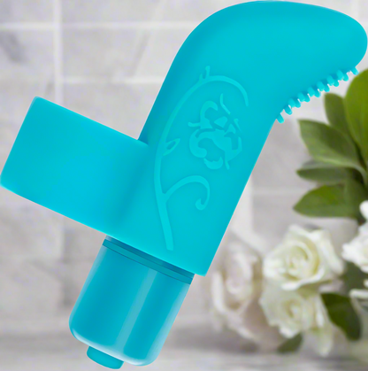 Play With Me Silicone Finger Vibrator (blue) - Vibrators - www.Coyha.com