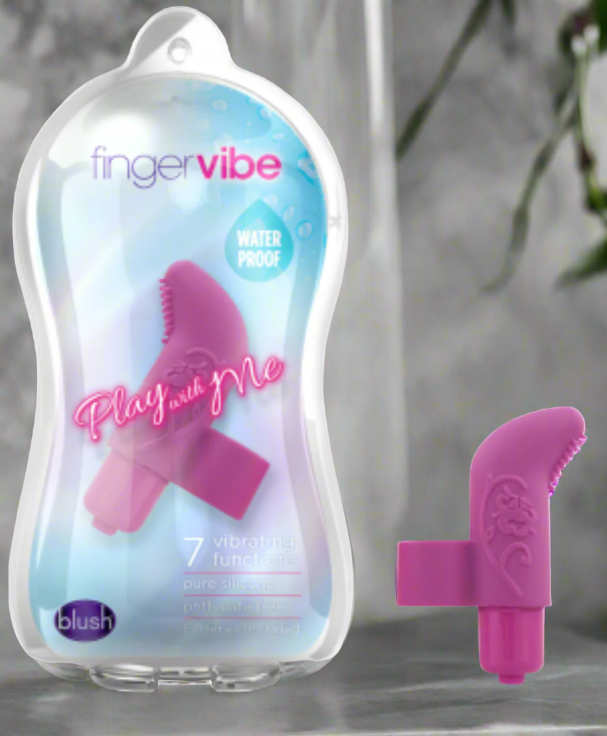 Play With Me Silicone Finger Vibrator (lavender) - Vibrators - www.Coyha.com