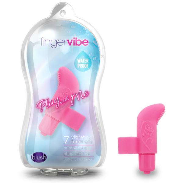 Play With Me Silicone Finger Vibrator (pink) - Vibrators - www.Coyha.com