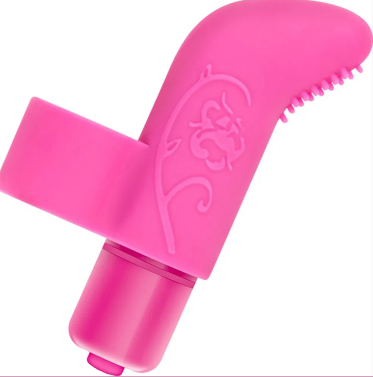 Play With Me Silicone Finger Vibrator (pink) - Vibrators - www.Coyha.com