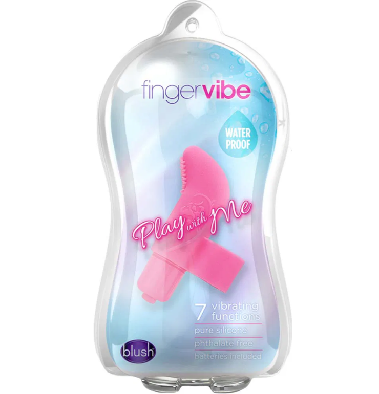 Play With Me Silicone Finger Vibrator (pink) - Vibrators - www.Coyha.com